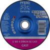 PFERD TOOLS 62217747 E 180-8 ZIRKON SG CAST brusný kotouč lomený Průměr 180 mm Ø otvoru 22.23 mm Šedá / tvárná litina, Litá kůže 10 ks
