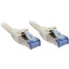 LINDY 47131 RJ45 síťové kabely, propojovací kabely CAT 6A S/FTP 0.50 m šedá s ochranou 1 ks LINDY 47131 RJ45 síťové kabely, propojovací kabely CAT 6A S/FTP 0.50 m šedá s ochranou 1 ks