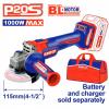 Aku úhlová bruska 20V 115 mm (1000W) solo Aku úhlová bruska 20V 115 mm (1000W) solo