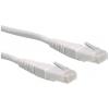 Roline 21.15.1536 RJ45 síťové kabely, propojovací kabely CAT 6 U/UTP 1.00 m bílá nestíněný 1 ks Roline 21.15.1536 RJ45 síťové kabely, propojovací kabely CAT 6 U/UTP 1.00 m bílá nestíněný 1 ks
