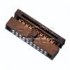 Zásuvka DS1017-01-20NA8 na plochý kabel, 2×10 kontaktů, rozteč 1,27 mm