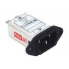 RS PRO Filtr IEC 3A Vnitřní, Montáž do panelu, 250V ac Faston, 85 °C, -25 °C RS PRO Filtr IEC 3A Vnitřní, Montáž do panelu, 250V ac Faston, 85 °C, -25 °C