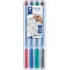 Edding e-25 EcoLine 4-25002 permanentní popisovač červená Vodotěsné: A...