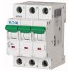 Eaton Miniaturní jistič, rozsah: PXL 3pólový 6A vypínací výkon 10 kA, charakteristika: Typ B, rozsah: xPole 400V ac 48 V Eaton Miniaturní jistič, rozsah: PXL 3pólový 6A vypínací výkon 10 kA, charakteristika: Typ B, rozsah: xPole 400V ac 48 V