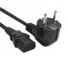 Napájecí kabel Cablexpert KAD201, 3-pin/Schuko, 230 V / 10 A, 1,8 m
