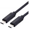 Value USB kabel USB 2.0 USB-C ® zástrčka, USB-C ® zástrčka 1.00 m černá stíněný 11.99.8308 Value USB kabel USB 2.0 USB-C ® zástrčka, USB-C ® zástrčka 1.00 m černá stíněný 11.99.8308
