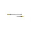 Kabel, řada: CAB, Černá Fluorovaný ethylenpropylen 100 mm 50 Ω Taoglas S koncovkou Kabel, řada: CAB, Černá Fluorovaný ethylenpropylen 100 mm 50 Ω Taoglas S koncovkou