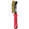 KS Tools 201.2322 2řadý mosazný drátěný kartáč na brzdové třmeny