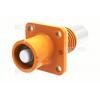 Výkonová zásuvka HV ESS-200A-50-C-OR-90, 1500 V / 200 A, oranžová