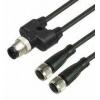 Pepperl+Fuchs V15-G-BK0,15M-PUR-A-TEE-V15 rozdělovač a adaptér pro senzory - aktory , 70136771, piny: 5, 5, 0.15 m, 1 ks