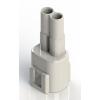 EDAC Konektor vodič-vodič, řada: 572, formát pólů: 2, Kabel Krimpovací, 300V 10A, 105 °C, -40 °C