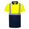 Portwest S479 Tmavomodrá, Žlutá Unisex Reflexní tričko s límečkem M Portwest S479 Tmavomodrá, Žlutá Unisex Reflexní tričko s límečkem M