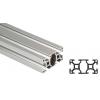 Bosch Rexroth Vzpěra, řada: MGE 13.2 Stříbrná Profil podpěry, délka: 1 m, Hliník 8 mm 30 x 60 mm Bosch Rexroth Vzpěra, řada: MGE 13.2 Stříbrná Profil podpěry, délka: 1 m, Hliník 8 mm 30 x 60 mm