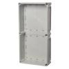Fibox Base, PC Openings, 6x size 2 flange 3530132 spodní část pouzdra 560 x 280 x 100 polykarbonát šedobílá (RAL 7035) 1 ks