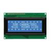 Monochromatický LCD displej MC42005A6W-BNMLW-V2, řada: A Alfanumerické podsvícení LED Modrá 8bitový Midas Bílá 4 x 20