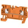 Weidmüller 1552830000 průchodková svorka 3.5 mm pružinová svorka oranžová 100 ks Weidmüller 1552830000 průchodková svorka 3.5 mm pružinová svorka oranžová 100 ks