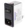 RS PRO Filtr IEC 4A Vnější, Zacvakávací montáž 5 x 20 mm, 250V ac 2 póly, 50Hz, 60 Hz Faston, 85 °C 1, -25 °C RS PRO Filtr IEC 4A Vnější, Zacvakávací montáž 5 x 20 mm, 250V ac 2 póly, 50Hz, 60 Hz Faston, 85 °C 1, -25 °C