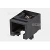 Telefonní zásuvka RJ11 4P4C, vývody 90°, Au 6 µm, C0057-44NKB000R