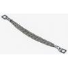 Opletený vodič plocha průřezu 8.29 mm² závrtný šroub M5 délka 0.15 m RS PRO Cínovaný měděný drát 24 x 11 x 0.2 mm Opletený vodič plocha průřezu 8.29 mm² závrtný šroub M5 délka 0.15 m RS PRO Cínovaný měděný drát 24 x 11 x 0.2 mm