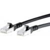 Metz Connect 1308451500-E RJ45 síťové kabely, propojovací kabely CAT 6A S/FTP 1.50 m černá s ochranou 1 ks Metz Connect 1308451500-E RJ45 síťové kabely, propojovací kabely CAT 6A S/FTP 1.50 m černá s ochranou 1 ks