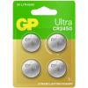 GP knoflíkový článek CR 2450 3 V 4 ks 540 mAh lithiová Ultra GP knoflíkový článek CR 2450 3 V 4 ks 540 mAh lithiová Ultra