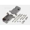 Kryt na D-SUB 9pin DS1045-09AP1L1-A, ABS, šedý
