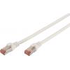 Digitus DK-1644-020/WH RJ45 síťové kabely, propojovací kabely CAT 6 S/FTP 2.00 m bílá samozhášecí, fóliové stínění, stínění pletivem, stíněný, bez halogenů, Digitus DK-1644-020/WH RJ45 síťové kabely, propojovací kabely CAT 6 S/FTP 2.00 m bílá samozhášecí, fóliové stínění, stínění pletivem, stíněný, bez halogenů,