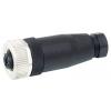 Kulatý konektor, počet kontaktů: 4, Kabel, velikost: M12 Murrelektronik Limited, pohlaví kontaktu: Vnější, orientace