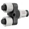 Weidmüller SAI-Y-5 AND 2M12 rozdělovač a adaptér pro senzory - aktory , 1515140000, piny: 5, 1 ks