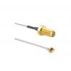 Koaxiální kabel, řada: CSI-RGFI-100, Šedá Polyvinylchlorid, A: RP-SMA, B: UFL 200 mm Linx