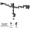 Neomounts držák na stůl pro monitor NM-D135D3BLACK 3 Displej: (s) 25,4 cm (10) - 68,6 cm (27) černá naklápěcí, nakláněcí