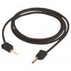 Staubli Zkušební kabel s konektorem, Černá 10A, délka kabelů: 600 mm, 30 V ac, 60V dc, Polyvinylchlorid Staubli Zkušební kabel s konektorem, Černá 10A, délka kabelů: 600 mm, 30 V ac, 60V dc, Polyvinylchlorid
