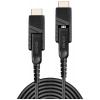 LINDY USB kabel Zástrčka HDMI-A, Zástrčka HDMI-A 10.00 m černá, šedá 3...