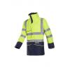 Sioen Hedland Tmavomodrá, Žlutá Unisex Reflexní plášť XS Sioen Hedland Tmavomodrá, Žlutá Unisex Reflexní plášť XS