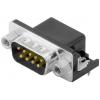 Weidmüller D-SUB M6.3 T09HB 3.2B2 TY BK 2626690000 D-SUB zástrčka 90 ° Pólů: 9 pájené 1 ks