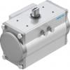 Pneumatický otočný aktuátor DFPD-40-RP-90-RD-F0507-R3-EP, řada: DFPD, max. tlak: 8 bar Festo Dvojčinný 90 °, vývrt: 40