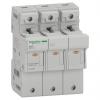 Schneider Electric Pojistka odpojovač spínače, řada: Acti9 Fusible 3pólový Zapouzdřený velikost pojistky 14 x 51 mm