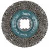 Makita Kulatý kartáč 11 mm, kov X-Lock Makita - Rundbürste - für Metall - 115 mm - X-LOCK D-73427 1 ks Makita Kulatý kartáč 11 mm, kov X-Lock Makita - Rundbürste - für Metall - 115 mm - X-LOCK D-73427 1 ks