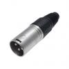 RS PRO Konektor XLR, barva Černá, Stříbrná, počet kontaktů: 3, orientace těla: Rovný Vnější, pokovení: Stříbrná, Kabel, RS PRO Konektor XLR, barva Černá, Stříbrná, počet kontaktů: 3, orientace těla: Rovný Vnější, pokovení: Stříbrná, Kabel,