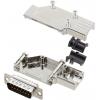 encitech DCMR-FK-15-DBP-K 6355-0065-02 sada D-SUB kolíkové lišty 90 ° Pólů: 15 pájecí kalíšek 1 sada