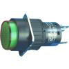 Stiskací vypínač A16-22ZY, ON-ON, 250 V / 3 A, zelený prosvětlený Stiskací vypínač A16-22ZY, ON-ON, 250 V / 3 A, zelený prosvětlený