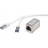 Renkforce RF-3829260 RJ45 síťové kabely, propojovací kabely CAT 6A S/FTP 15.00 m šedá s ochranou, samozhášecí 1 ks Renkforce RF-3829260 RJ45 síťové kabely, propojovací kabely CAT 6A S/FTP 15.00 m šedá s ochranou, samozhášecí 1 ks