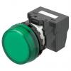Omron Kontrolka pilotního světla, řada: M22N LED Červená, průměr výřezu: 22.3 mm IP66 240V Omron Kontrolka pilotního světla, řada: M22N LED Červená, průměr výřezu: 22.3 mm IP66 240V