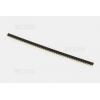 Vidlice precizní řadová DS1004-1X40F11-B, 1×40, rozteč 2,54 mm