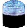 RS PRO Kombinace sirén a majáků Otáčecí světlo Siréna barva Modrá 24V IP65 LED Základna EAC, CE 105 dB @ 1m