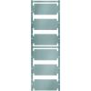 Weidmüller 1934330000 CC 30/60 K MC NEUTRAL SI značení přístrojů Druh montáže: přichycení sponami Potisknutelná plocha: 30 x 60 mm stříbrná Počet markerů: 30