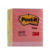 Samolepicí bloček, Růžová Post-It 76 mm 76 mm Samolepicí bloček, Růžová Post-It 76 mm 76 mm