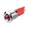 Indikátor pro montáž do panelu, řada: Q16 Červená, typ žárovky: LED indikátory pro montáž do panelu APEM 24V dc 16 mm, Indikátor pro montáž do panelu, řada: Q16 Červená, typ žárovky: LED indikátory pro montáž do panelu APEM 24V dc 16 mm,