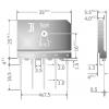 TRU COMPONENTS TC-DBI25-16A můstkový usměrňovač SIL-5 1600 V 25 A třífázový TRU COMPONENTS TC-DBI25-16A můstkový usměrňovač SIL-5 1600 V 25 A třífázový