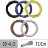 Quadrios 25CW120 Jednotlivá žíla, LiFY, 4.0 mm², černá, modrá, žlutozelená, hnědá, šedá, 1 sada Quadrios 25CW120 Jednotlivá žíla, LiFY, 4.0 mm², černá, modrá, žlutozelená, hnědá, šedá, 1 sada